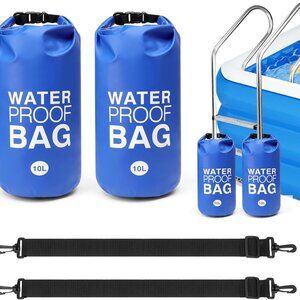 NWT 2Pcs Universal Pool Step Weights, Swimming Pool Ladder Weights